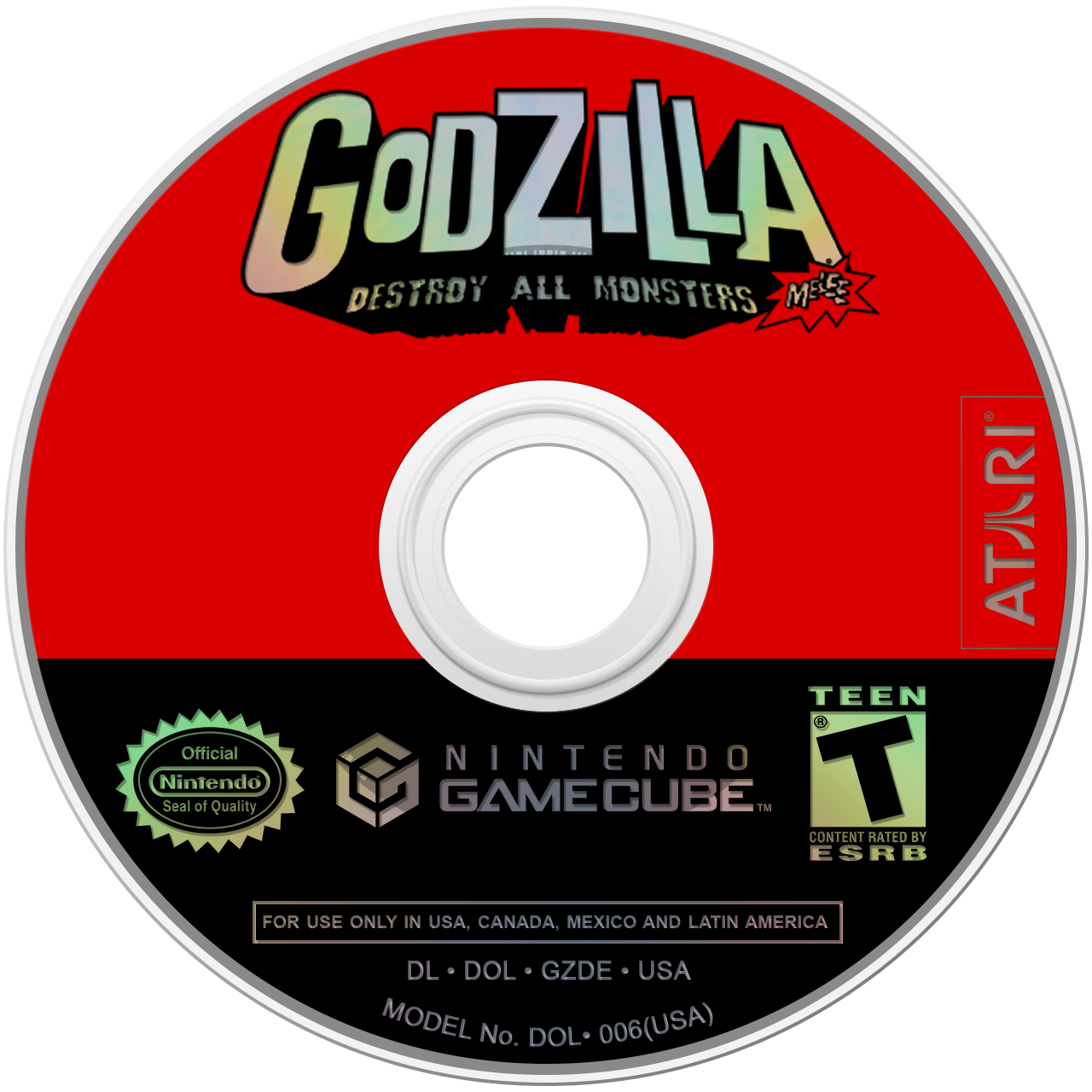 Godzilla Destroy All Monsters Melee - GameCube