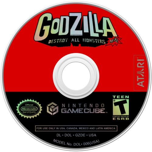 Godzilla Destroy All Monsters Melee - GameCube