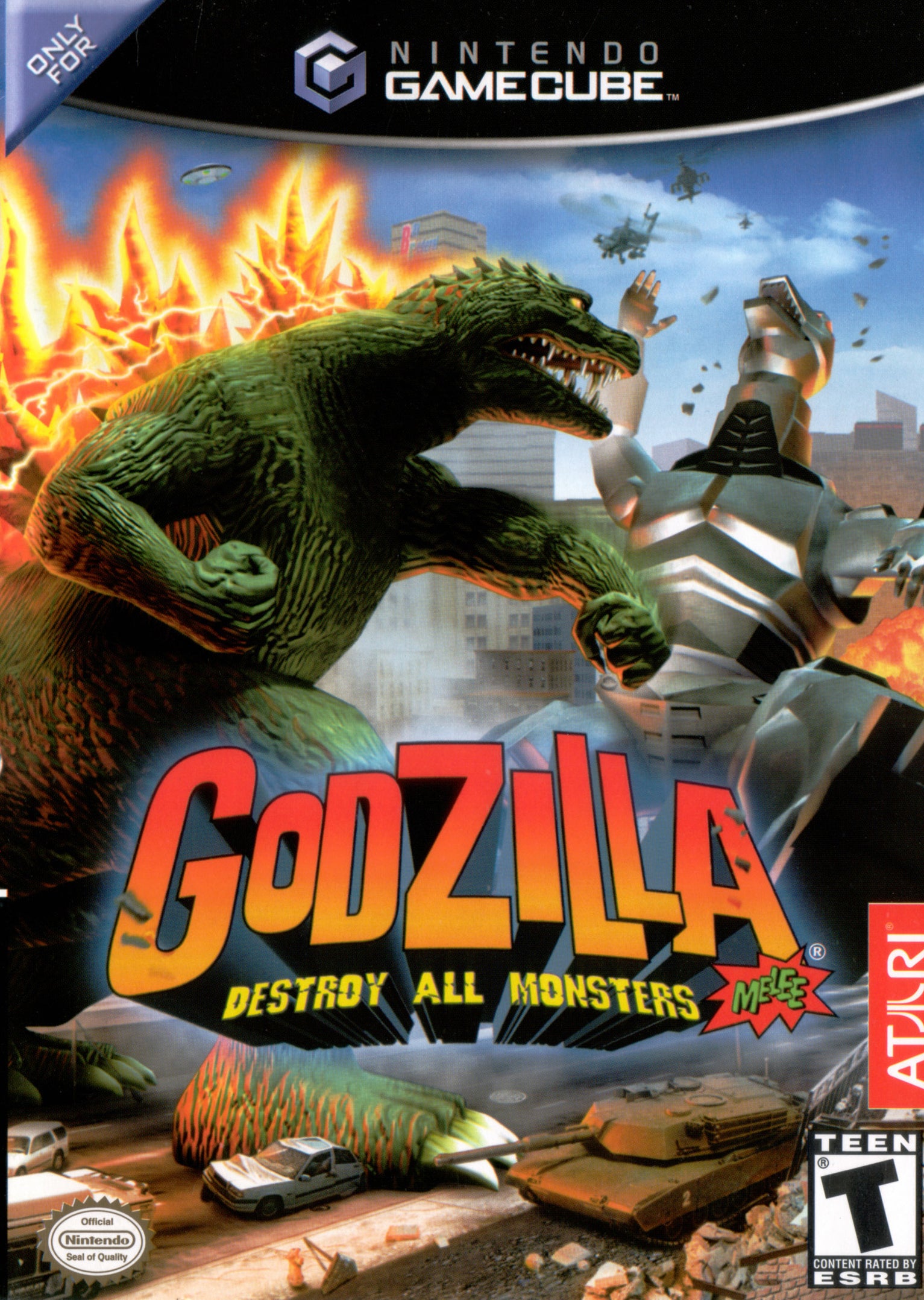 Godzilla Destroy All Monsters Melee - GameCube