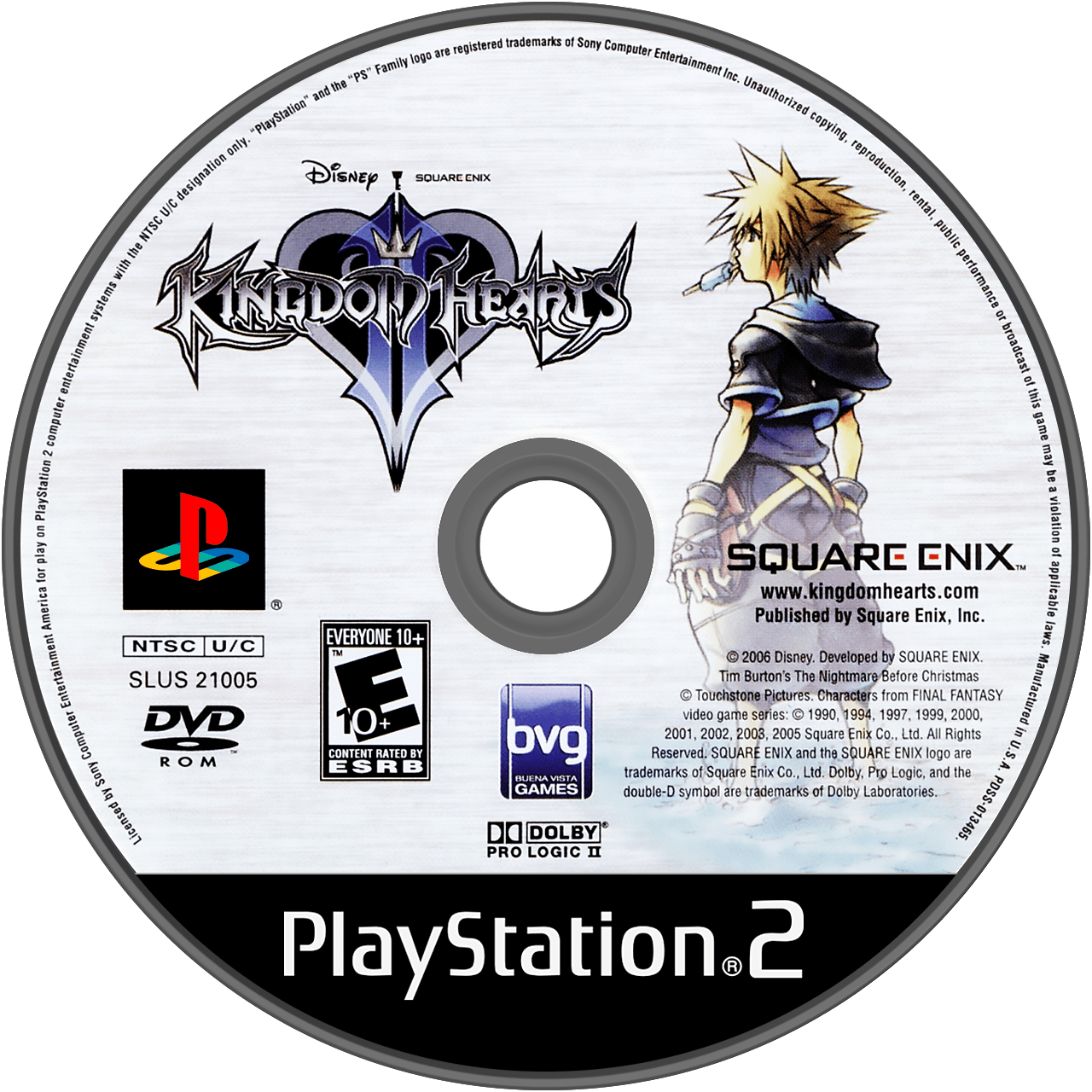 Kingdom Hearts 2 - Playstation 2