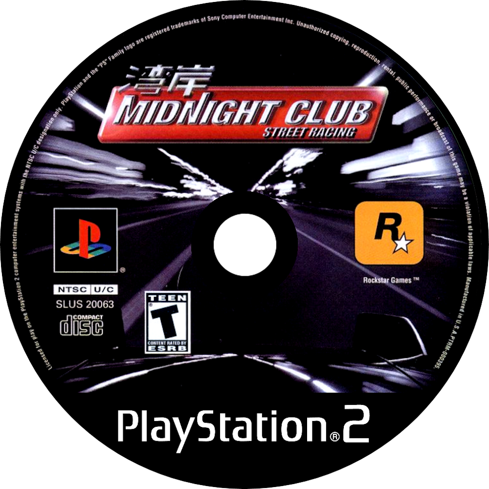 Midnight Club: Street Racing - Playstation 2