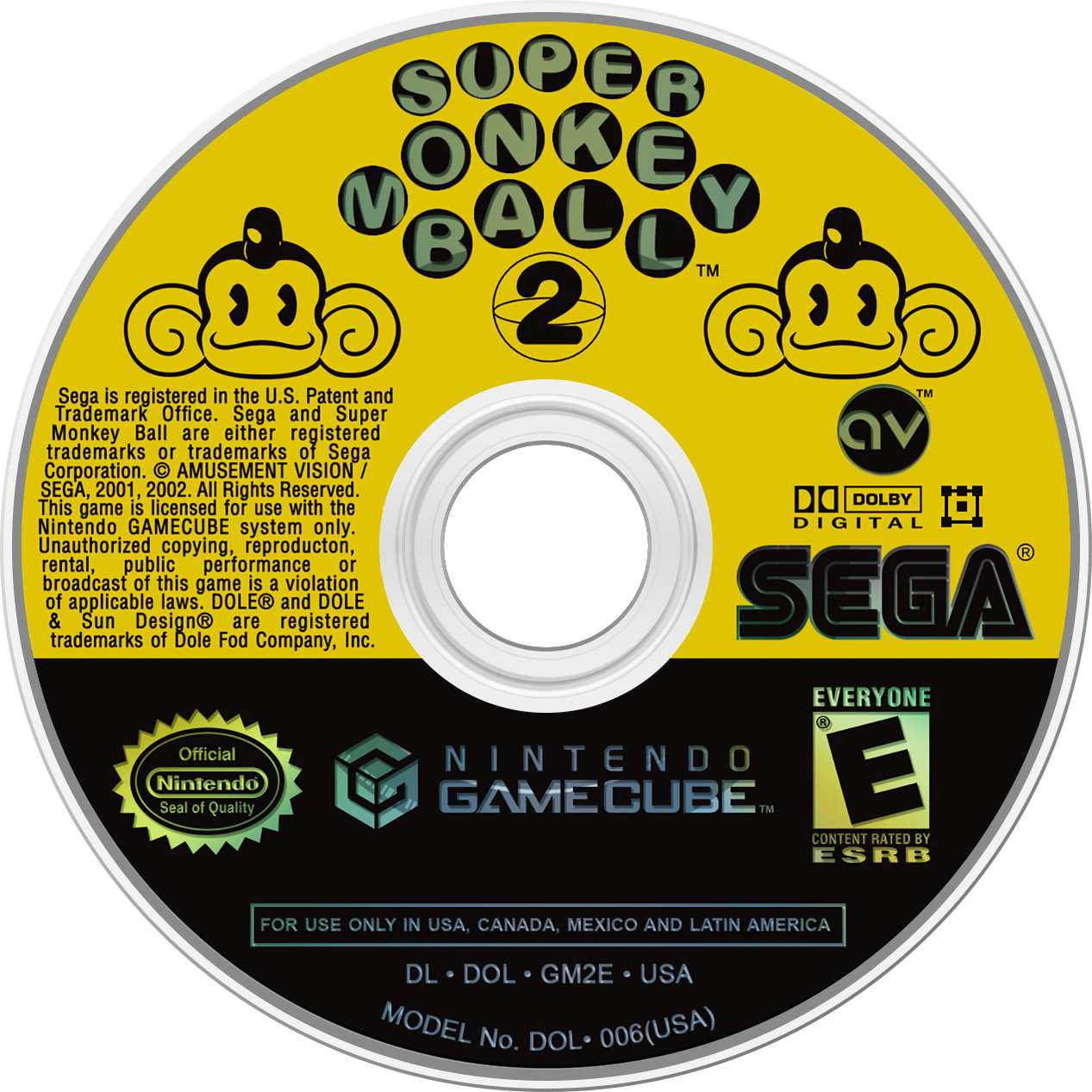 Super Monkey Ball 2 - GameCube
