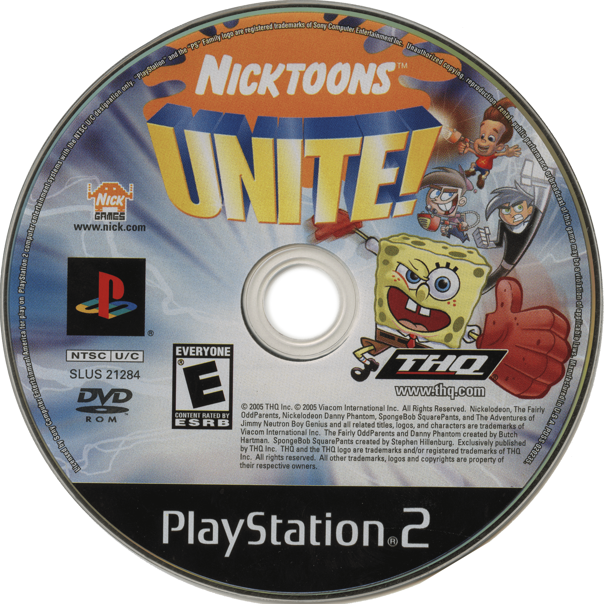 NickToons UNITE - Playstation 2