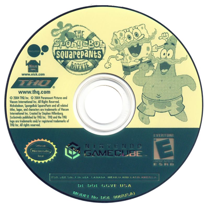 The SpongeBob SquarePants Movie - GameCube