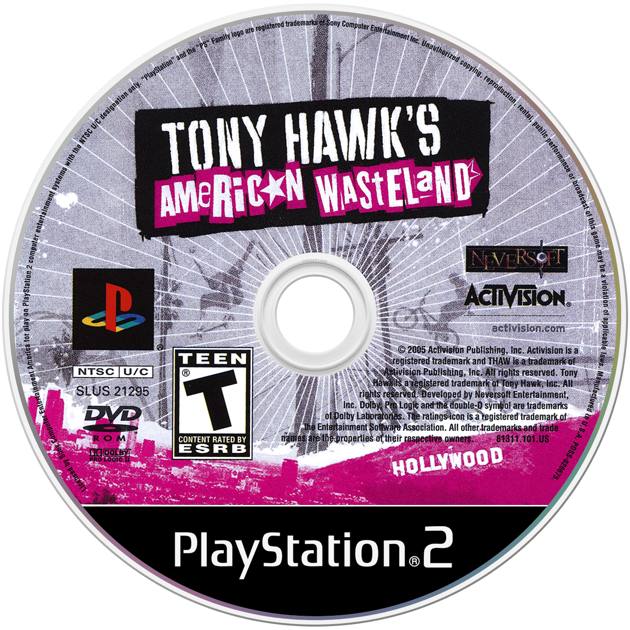 Tony Hawk's American Wasteland - Playstation 2