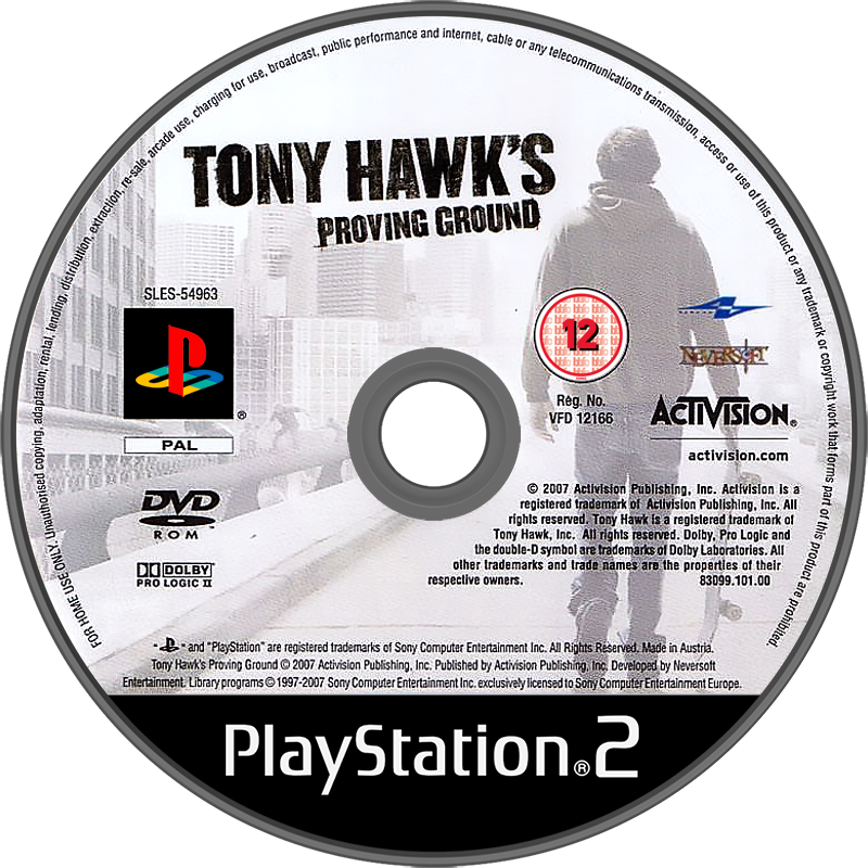 Tony Hawk's Proving Grounds - Playstation 2